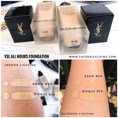 ysl 24 hour|ysl all hours swatches.